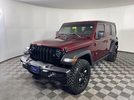 2021 Jeep Wrangler Unlimited Willys in Shakopee, MN - Apple Used Autos Shakopee