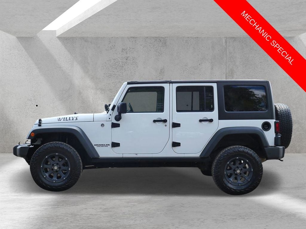 2015 Jeep Wrangler Unlimited Willys