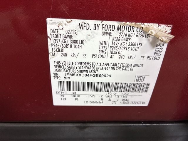 2015 Ford Explorer XLT