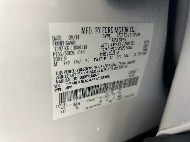 2015 Ford Explorer XLT