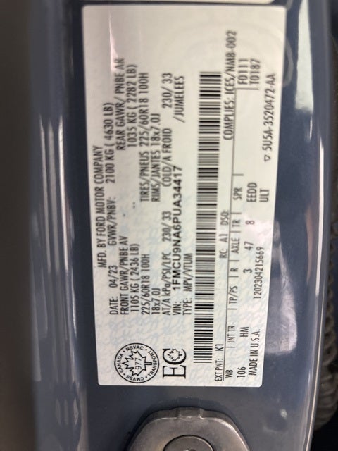 2023 Ford Escape ST-Line Select