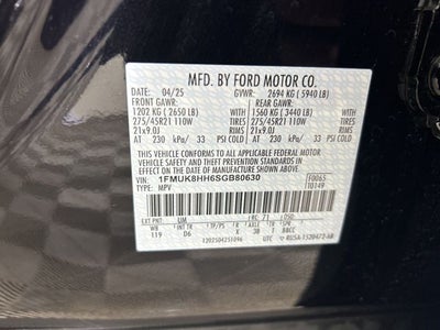 2025 Ford Explorer Platinum