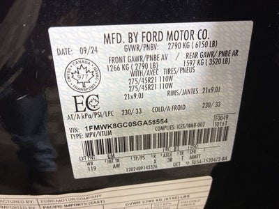 2025 Ford Explorer ST