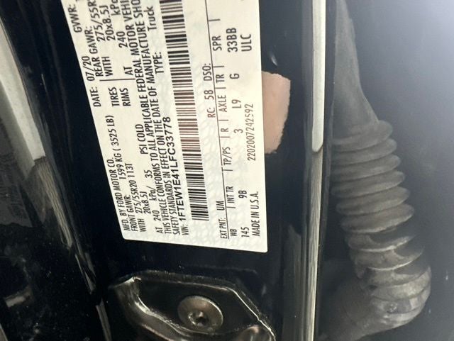 2020 Ford F-150 Platinum