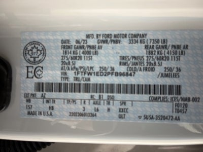 2023 Ford F-150 Lariat