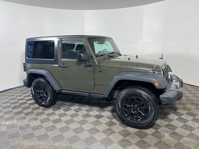 2016 Jeep Wrangler Willys Wheeler