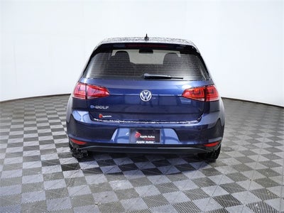 2016 Volkswagen e-Golf SE