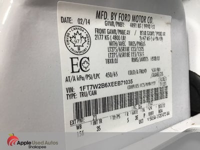 2014 Ford F-250SD XLT