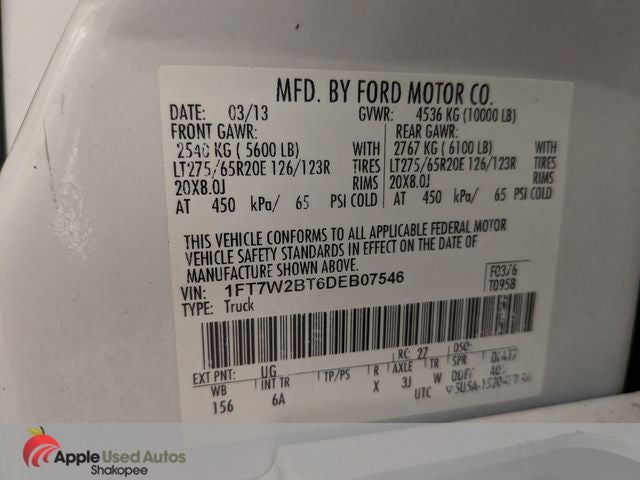 2013 Ford F-250SD Lariat