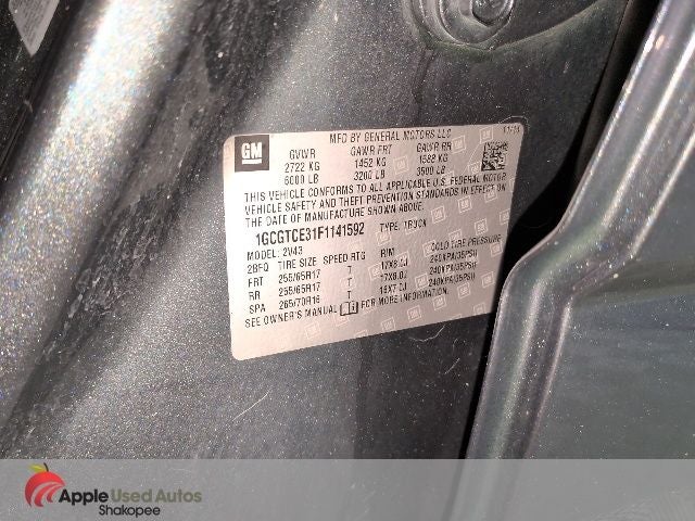 2015 Chevrolet Colorado Z71