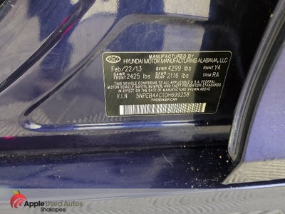 2013 Hyundai Sonata GLS