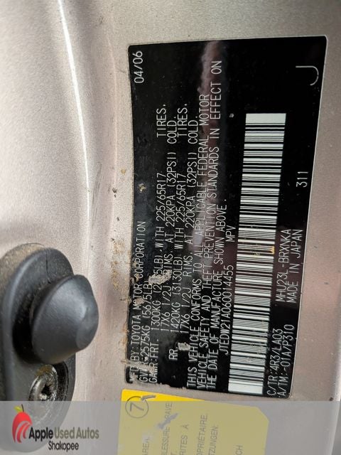 2006 Toyota Highlander Hybrid Limited