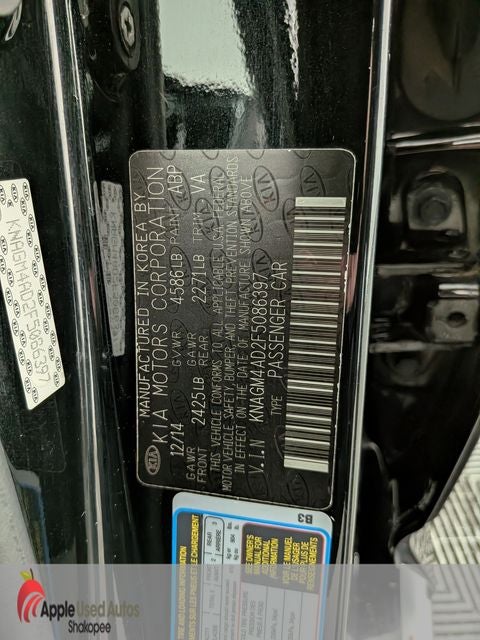 2015 Kia Optima Hybrid Base