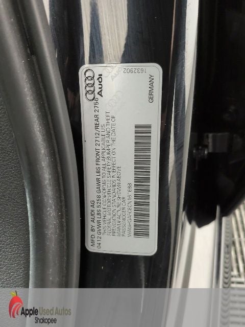 2012 Audi A6 3.0 Prestige quattro