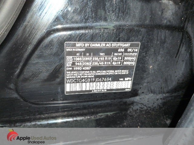 2015 Mercedes-Benz GLA GLA 250 4MATIC®